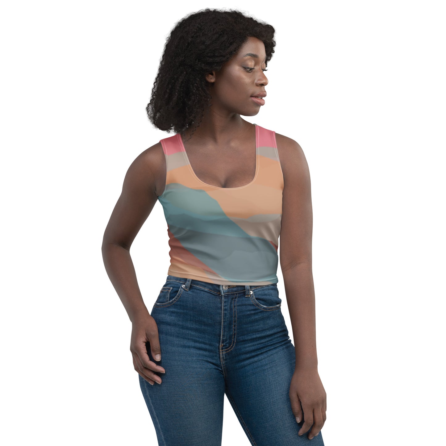 Colorful Crop Top