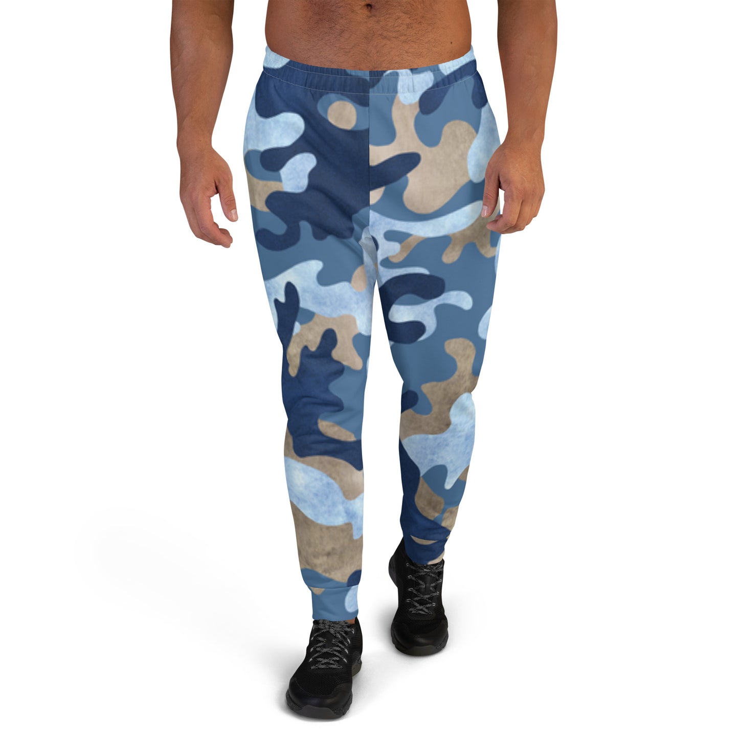 Blue Camo Men's Joggers