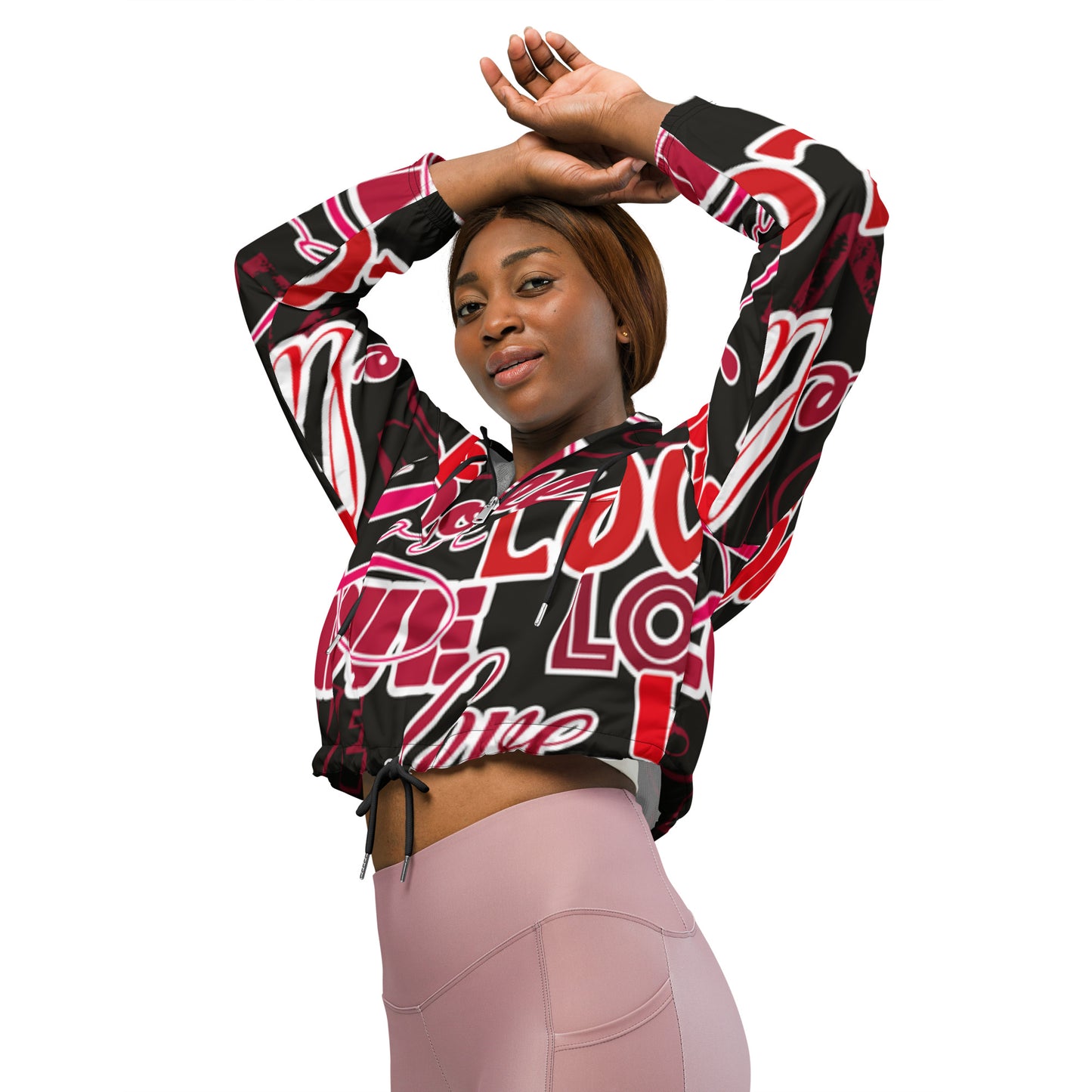 LOVE Women’s cropped windbreaker