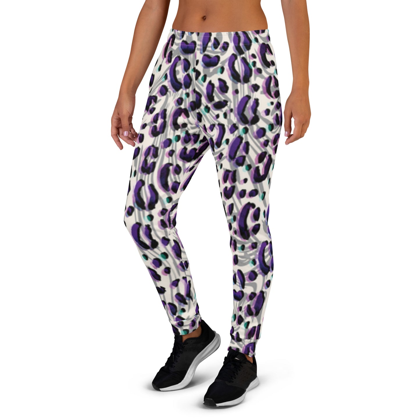 Purple Cheetah Women's Joggers