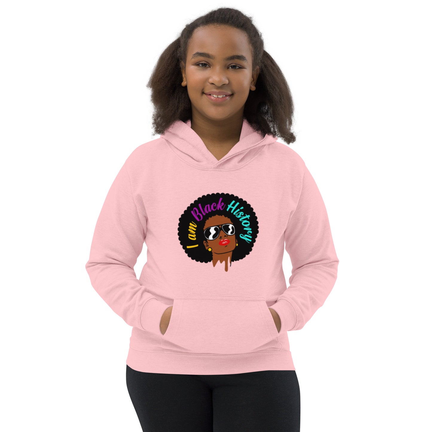 I Am Black History Kids Hoodie