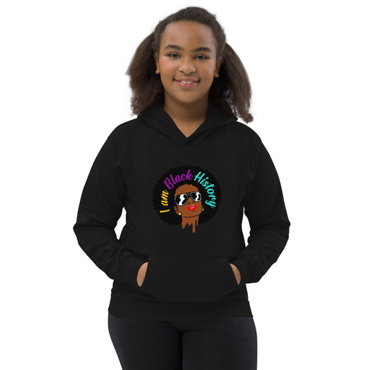 I Am Black History Kids Hoodie