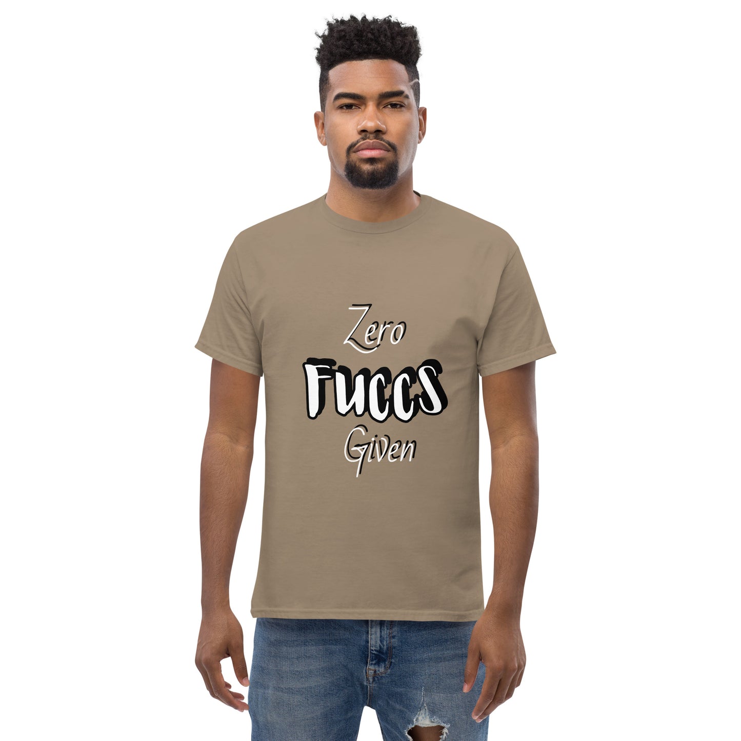 Zero Fuccs Given Men's classic tee