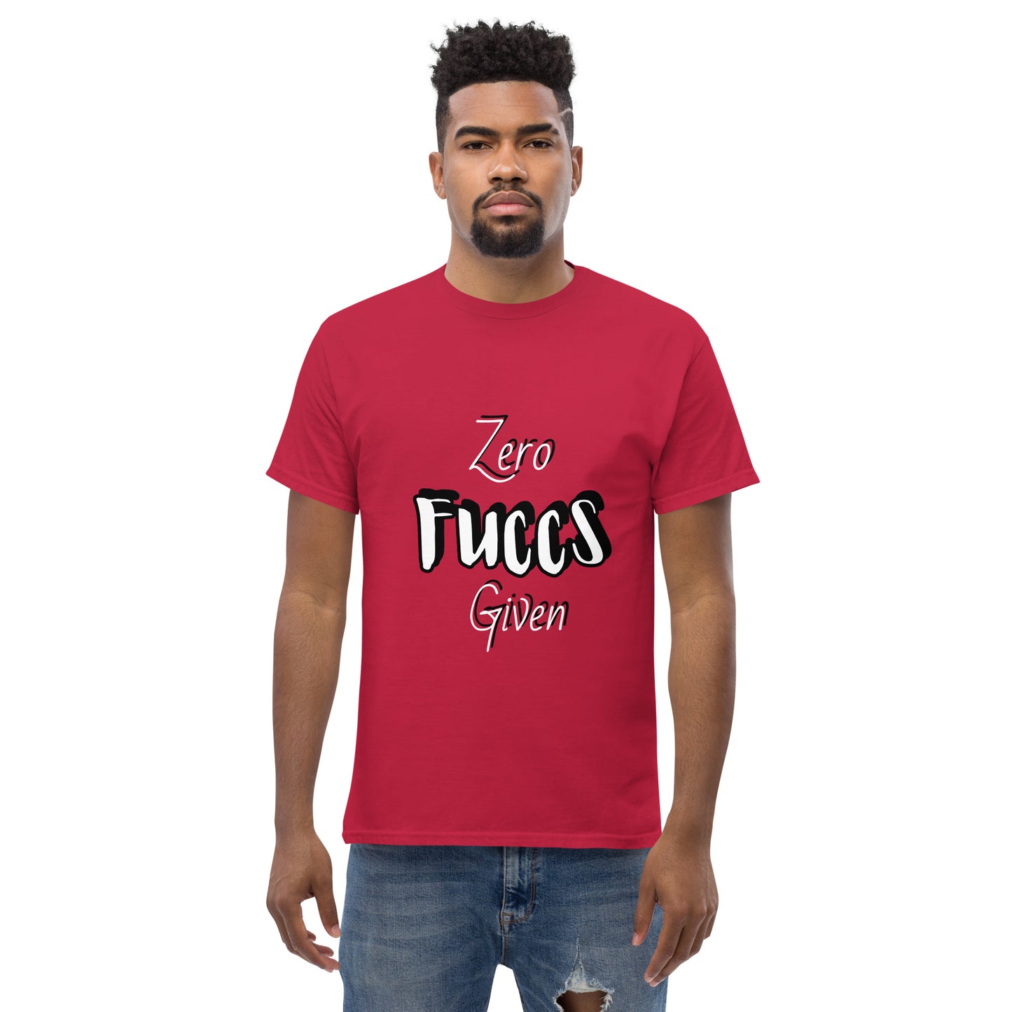 Zero Fuccs Given Men's classic tee