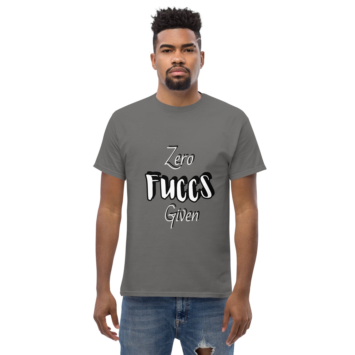 Zero Fuccs Given Men's classic tee