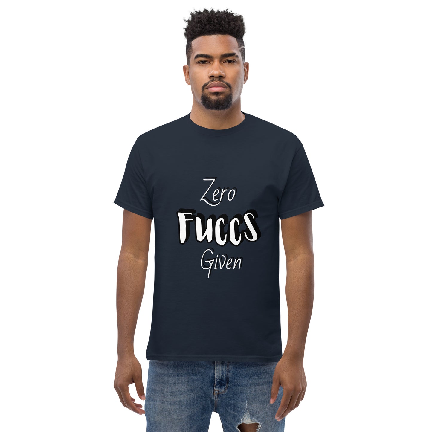 Zero Fuccs Given Men's classic tee