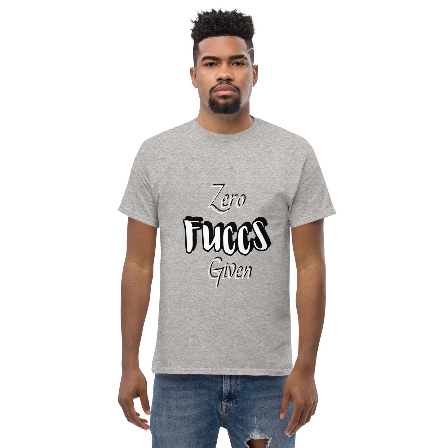 Zero Fuccs Given Men's classic tee