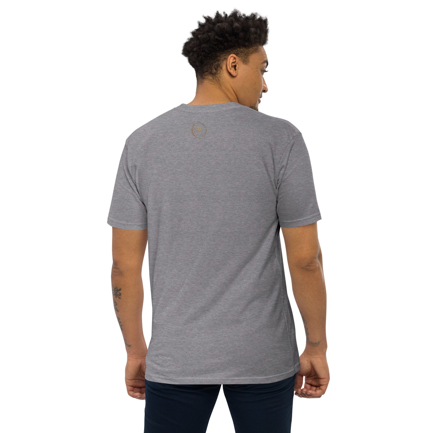 NO FILTER (blue) Men’s premium heavyweight tee