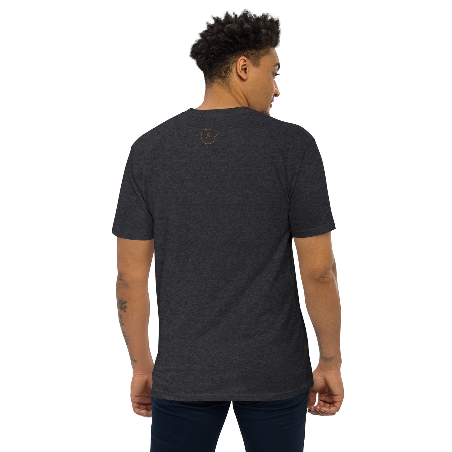 NO FILTER (blue) Men’s premium heavyweight tee