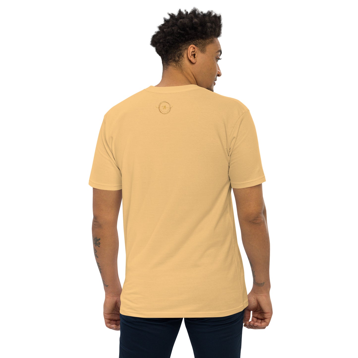 NO FILTER (blue) Men’s premium heavyweight tee