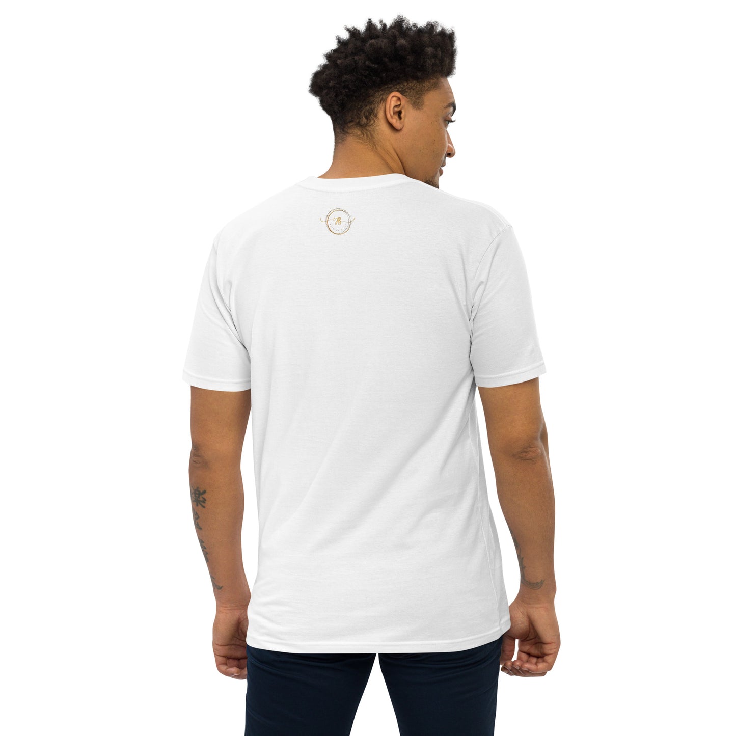 NO FILTER (blue) Men’s premium heavyweight tee