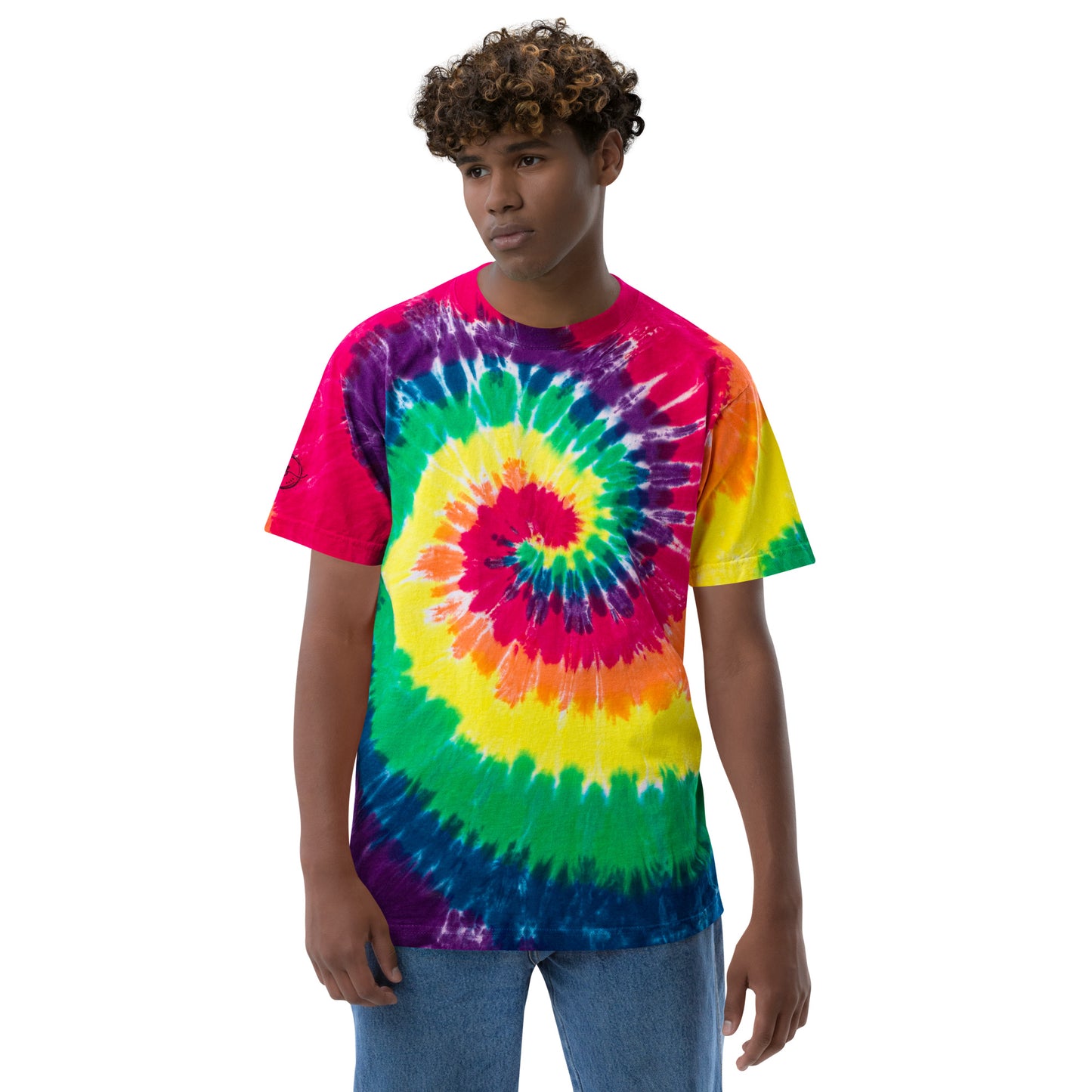 Oversized tie-dye t-shirt