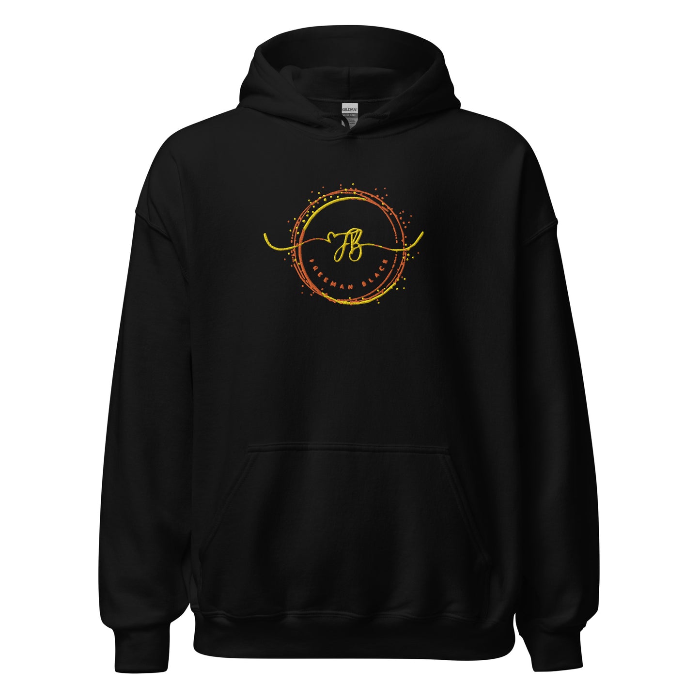 Freeman Black Unisex Hoodie