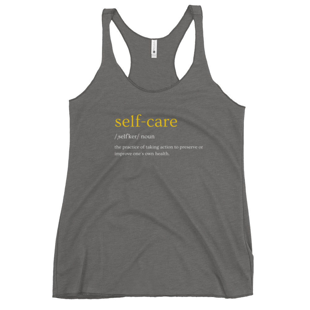 Self-care Women's Racerback Tank