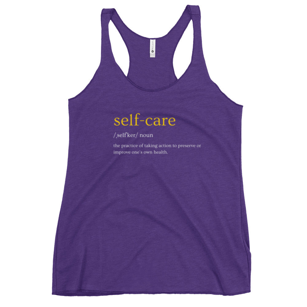 Self-care Women's Racerback Tank